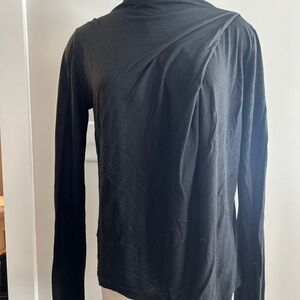 Ann Demeulemeester Black Long Sleeve Shirt
